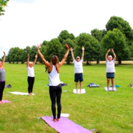 yoga in the park london